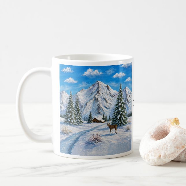 De Café Caneca Combo Vale da Montanha Nevada (Com Donut)