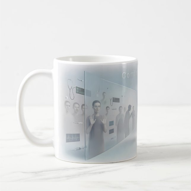De Café Caneca Confortavelmente Numb Desconexão Surreal (Esquerda)