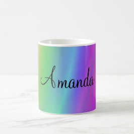 De Café Caneca conhecida do arco-íris