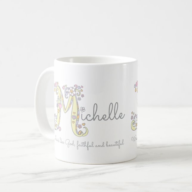 De Café Caneca conhecida do monograma do significado da (Frente Esquerda)