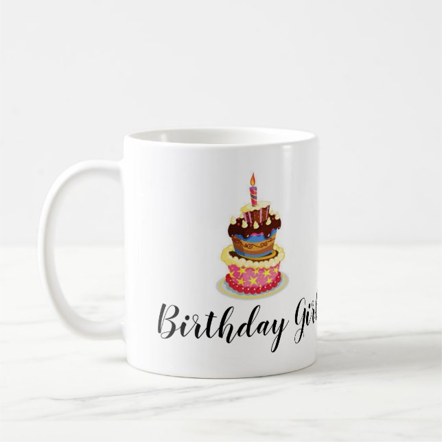 De Café Caneca conhecida personalizada da menina do (Esquerda)