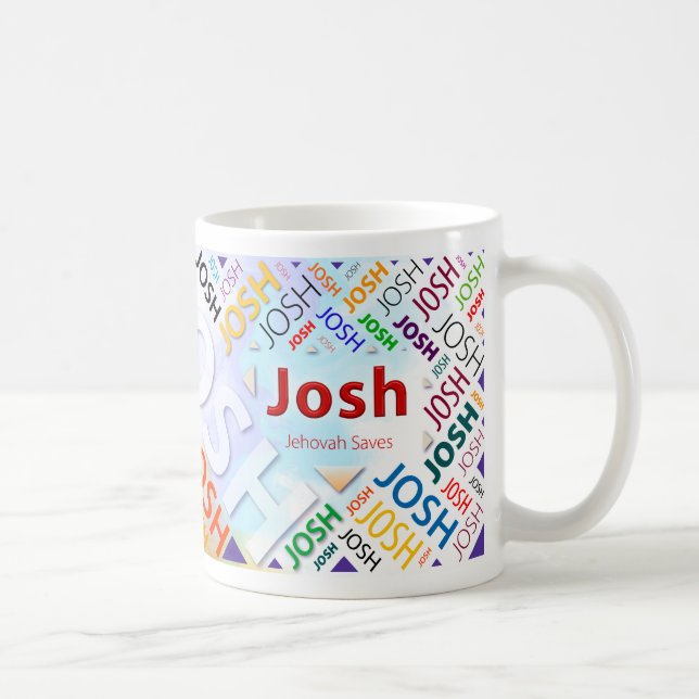 De Café Caneca conhecida personalizada Josh (Direita)