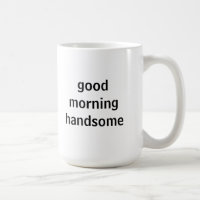 Caneca considerável do bom dia