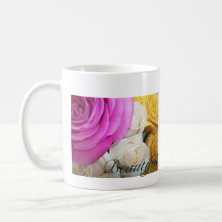 De Café Caneca cor-de-rosa bonita