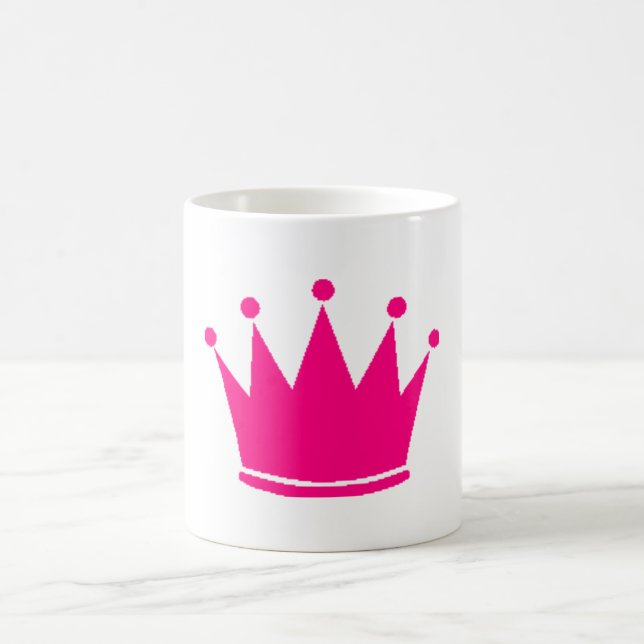De Café Caneca cor-de-rosa da coroa (Centro)