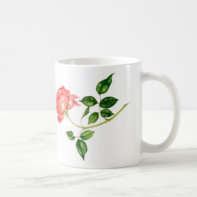 De Café Caneca cor-de-rosa do inglês (Direita)