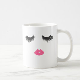 De Café Caneca cor-de-rosa Peachy do amor do CHICOTE & do