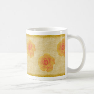 De Café Caneca cor-de-rosa rústica