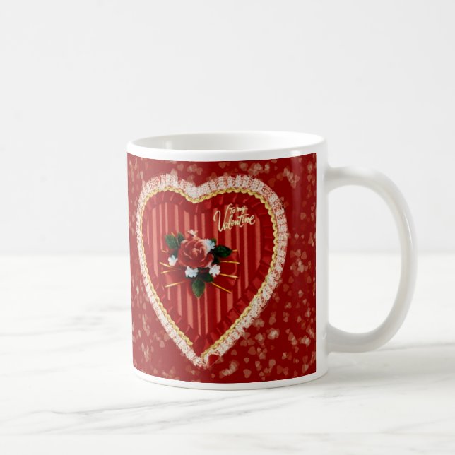 De Café Caneca Coração do Dia dos Namorados (Direita)