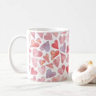 De Café Caneca Corações do Dia dos Namorados
