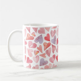 De Café Caneca Corações do Dia dos Namorados