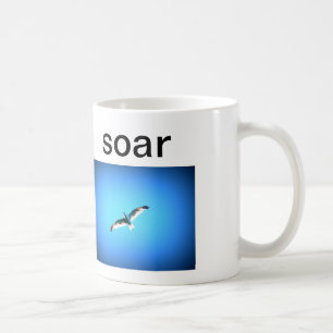 De Café caneca crescente da gaivota