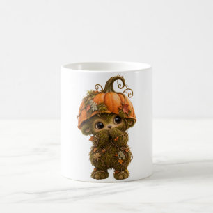 De Café Caneca Criatura Florestal Abóbora Fofa – Outono Sa