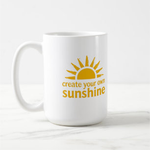De Café Caneca Crie Seu Sol