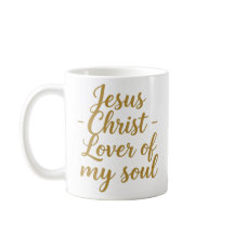 Caneca Cristã Amante da Minha Alma Jesus Cristo