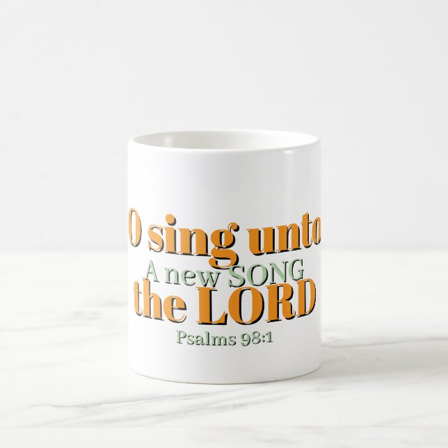 De Café Caneca cristã Cantai ao SENHOR (Centro)