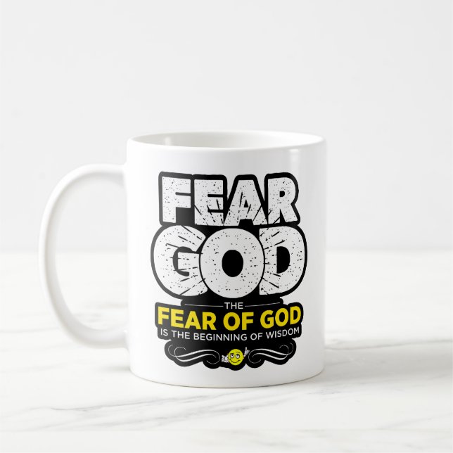 De Café Caneca Cristã Fantástica Com Bíblia Vermelhos Mug (Esquerda)