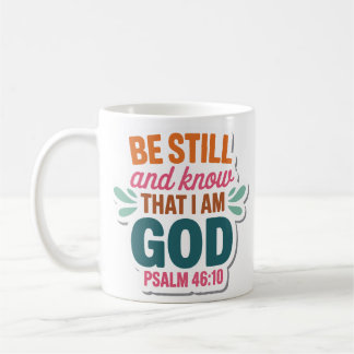 De Café Caneca Cristã Fique Quieto e Saiba Que Eu Sou Deus