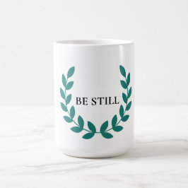 De Café Caneca Cristã Minimalista Inspiradora Seja Silenci