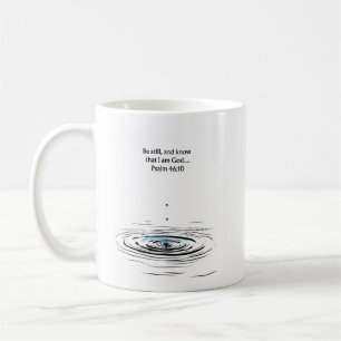 De Café Caneca cristã Salmo 46:10   Presente Inspirador