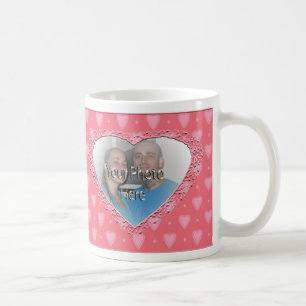 De Café Caneca customizável da foto do teste padrão