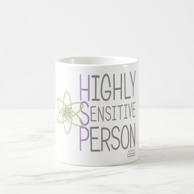 De Café Caneca customizável da pessoa altamente sensível (Centro)