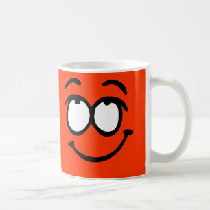 De Café Caneca customizável do fundo do Emoticon