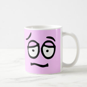 De Café Caneca customizável do fundo do Emoticon