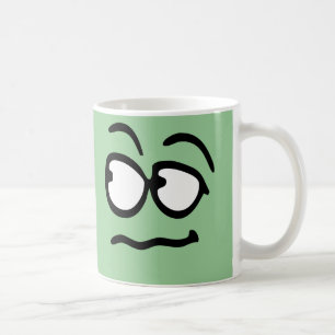 De Café Caneca customizável do fundo do Emoticon