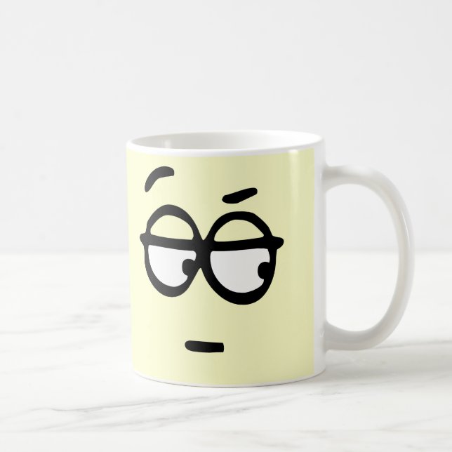 De Café Caneca customizável do fundo do Emoticon (Direita)