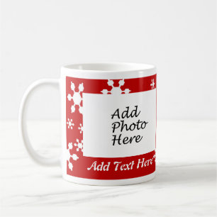 De Café Caneca customizável do Natal
