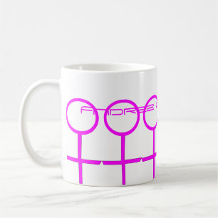 De Café Caneca customizável dos amantes lésbicas