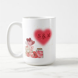 De Café Caneca Cute do Dia dos Namorados