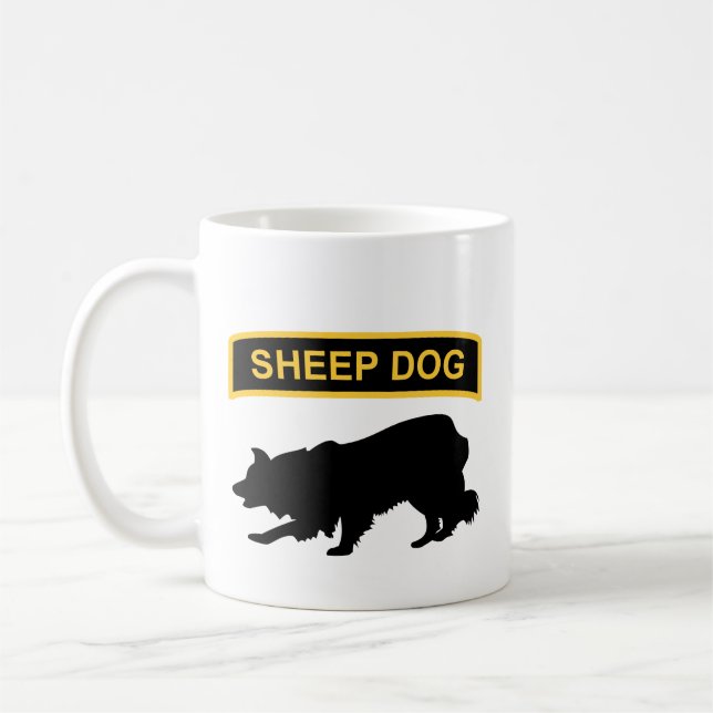 De Café Caneca da aba do Sheepdog (Esquerda)