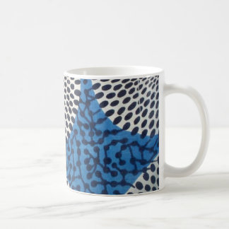 De Café Caneca da África Ocidental do impressão do círculo