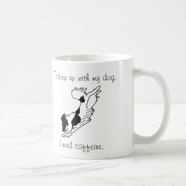 De Café Caneca da agilidade do cão (Direita)