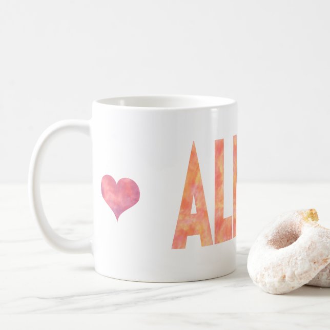 De Café Caneca da Alison (Com Donut)