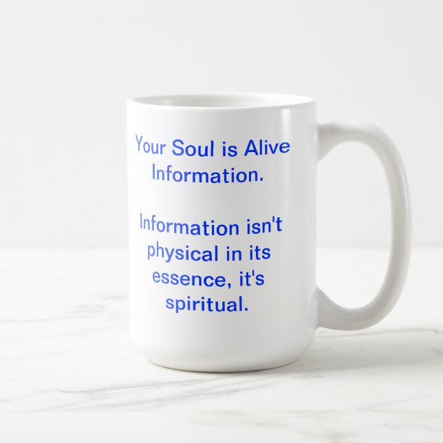 De Café Caneca da alma (Direita)