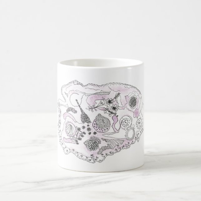 De Café caneca da ameba (Centro)