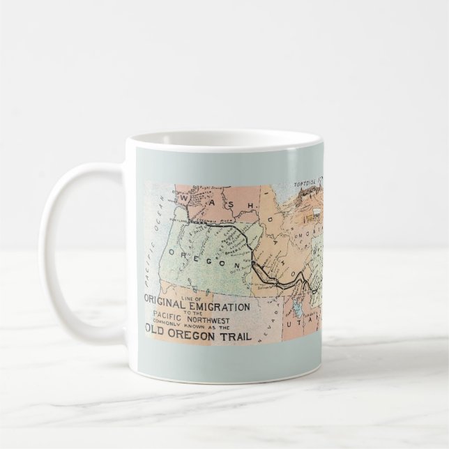 De Café Caneca da Antiga Trilha do Oregon (Esquerda)