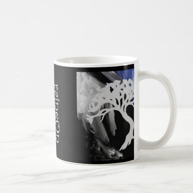 De Café Caneca da Árvore Branca (Direita)