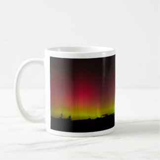 De Café caneca da aurora boreal