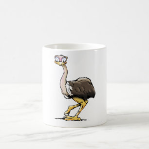 De Café Caneca da avestruz