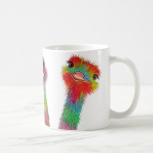De Café Caneca da avestruz