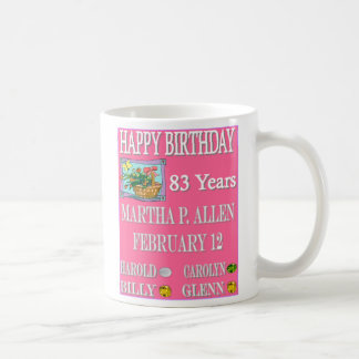DE CAFÉ CANECA DA AVÓ B-DAY