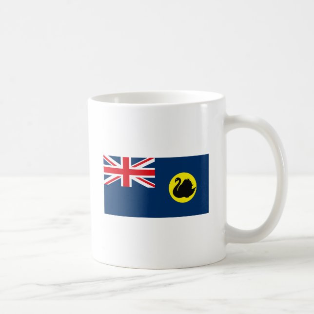De Café Caneca da bandeira da Austrália Ocidental (Direita)