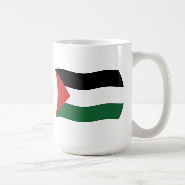 De Café Caneca da Bandeira da Autoridade Palestina (Direita)