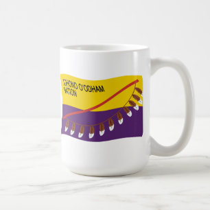 De Café Caneca da Bandeira da Nação Tohono O'odham
