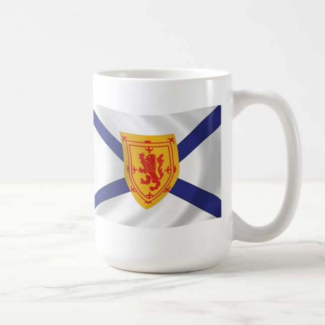 De Café Caneca da Bandeira da Nova Escócia (Direita)