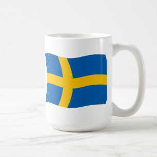 De Café Caneca da Bandeira da Suécia